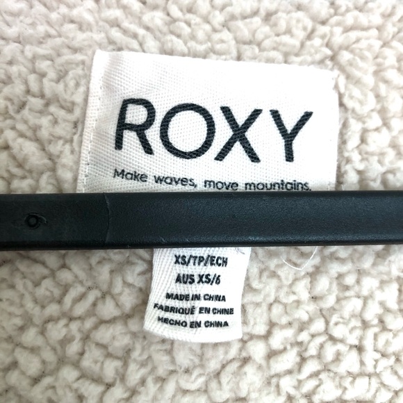 Roxy Beige Hoodie Jacket - Picture 2 of 6